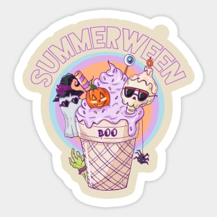 Summerween Sticker